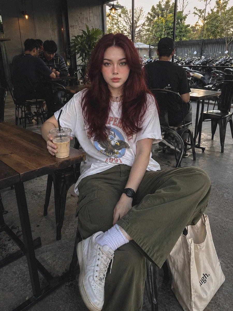 Industrial Coffee Shop Portrait