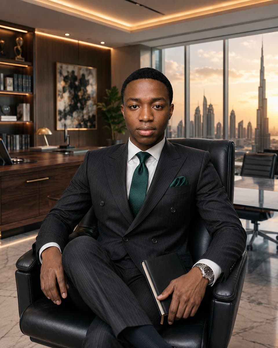 Luxury Executive Office Portrait