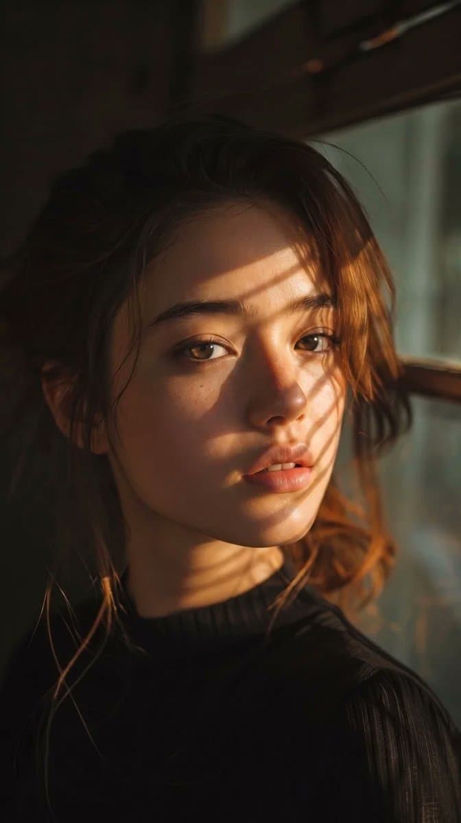 Chiaroscuro Golden Hour Cinematic Portrait
