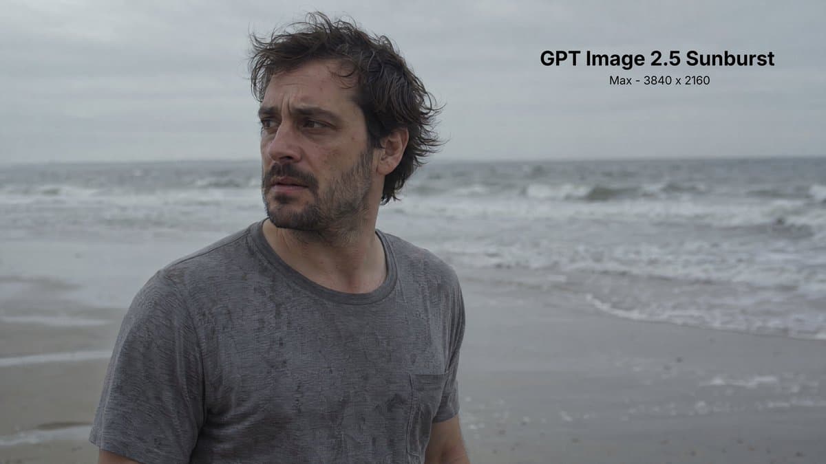 Realistic Cinematic Beach Portrait