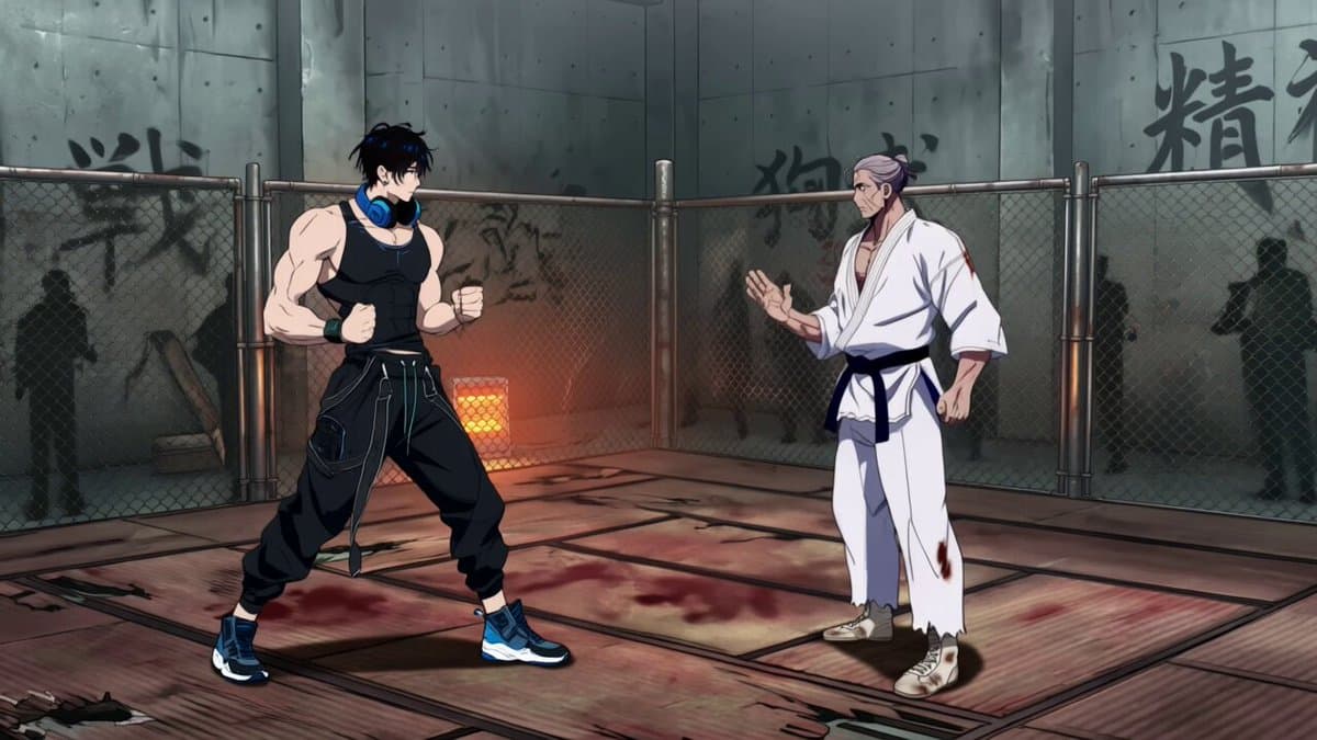 Multi-Shot Anime Fight Choreography Prompt
