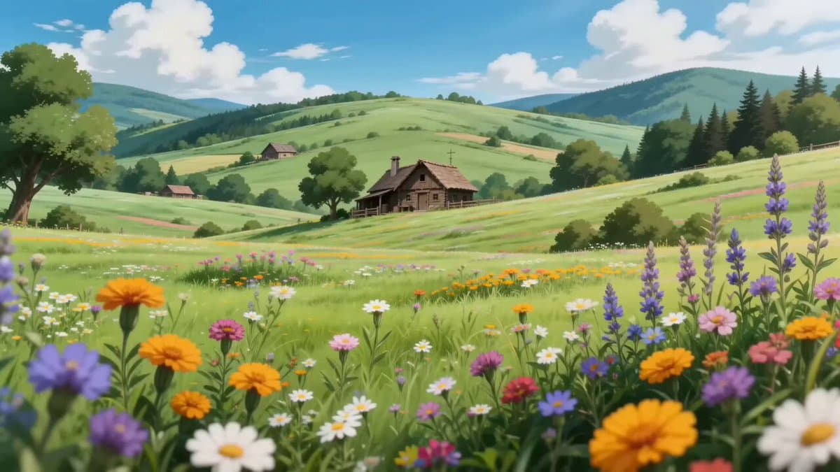 Anime Countryside Cooking Montage