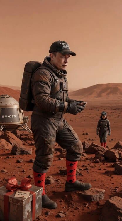 Cinematic Mars Space Pioneer