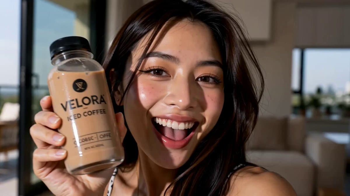 Iced Coffee UGC Commercial Sequence